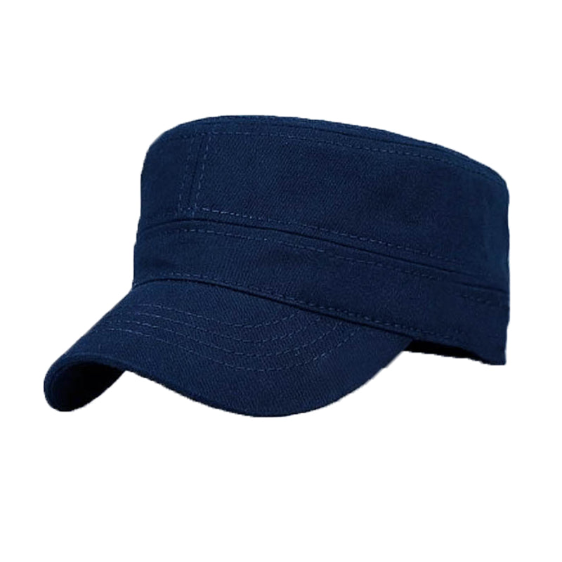 Unisex åndbar bomuldskasket med solskærm, beige. Behagelig, justerbar, lang skygge, velegnet til solskin.