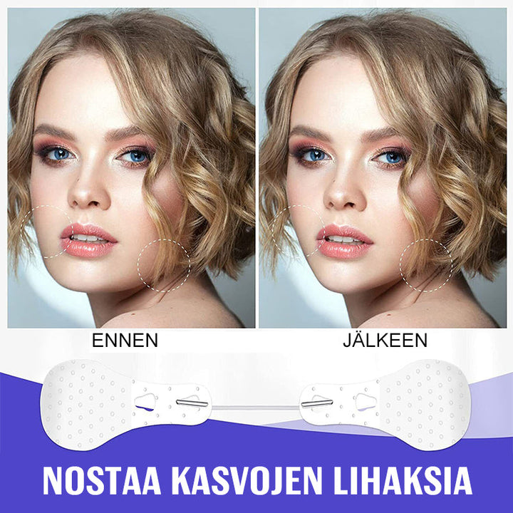 Unisex usynlige ansigtsløftende klistermærker, gennemsigtige 0,02 mm, løfter ansigtet og former V-konturen, 40 stk.