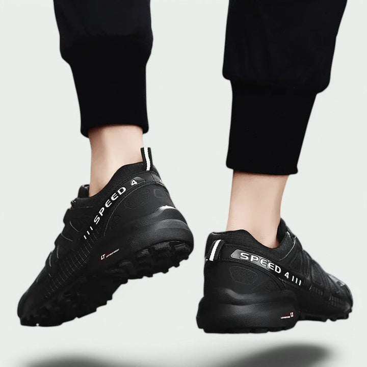 Unisex vandtætte vandrestøvler, grå, skridsikre såler, ergonomisk design, velegnet til vandreture og hverdagsbrug.