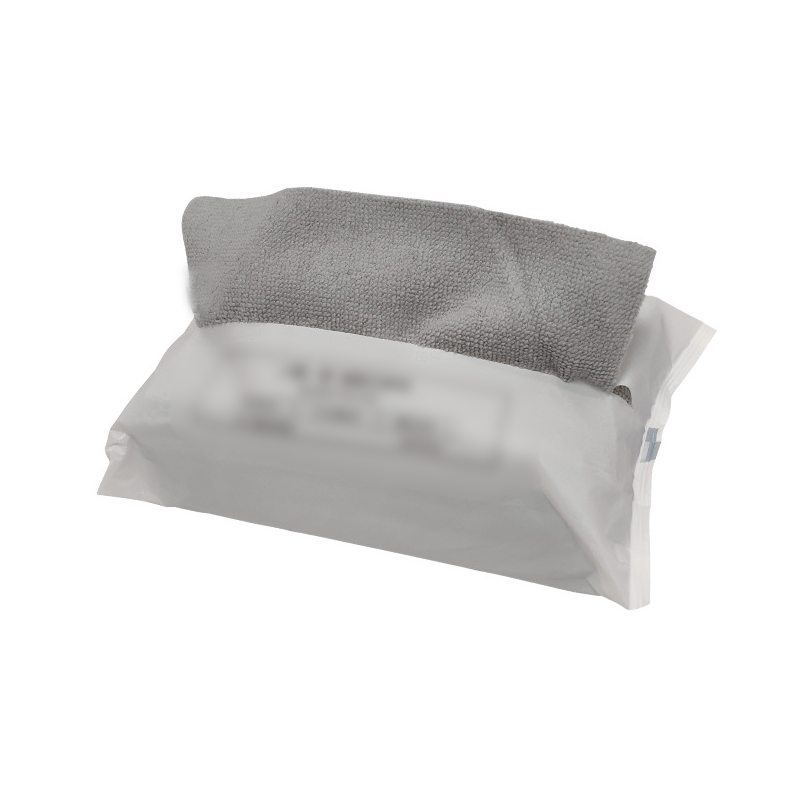 Grå absorberende mikrofiber køkkenhåndklæder til rengøring, alsidige og økologiske.