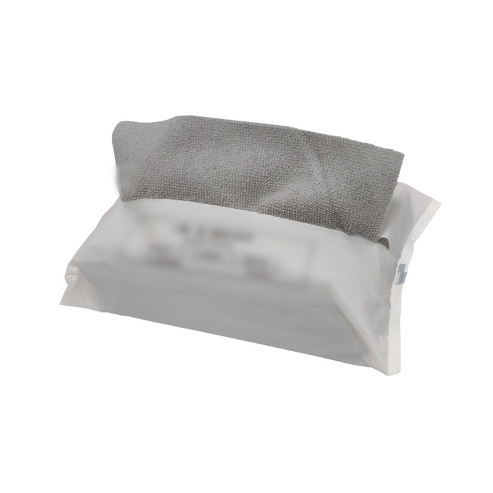 Grå absorberende mikrofiber køkkenhåndklæder til rengøring, alsidige og økologiske.