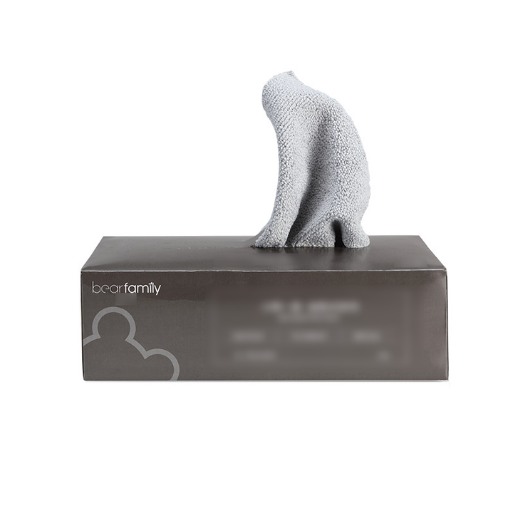 Grå absorberende mikrofiber køkkenhåndklæder til rengøring, alsidige og økologiske.