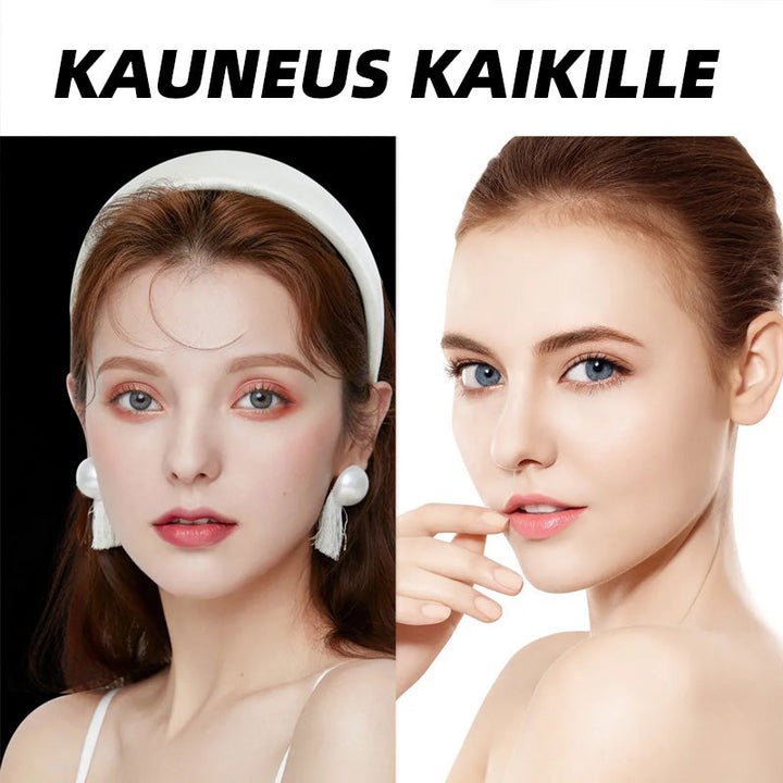 Vandtæt brynpen sæt, mørkebrun og lysebrun, præcist og naturligt resultat for alle hudtoner.