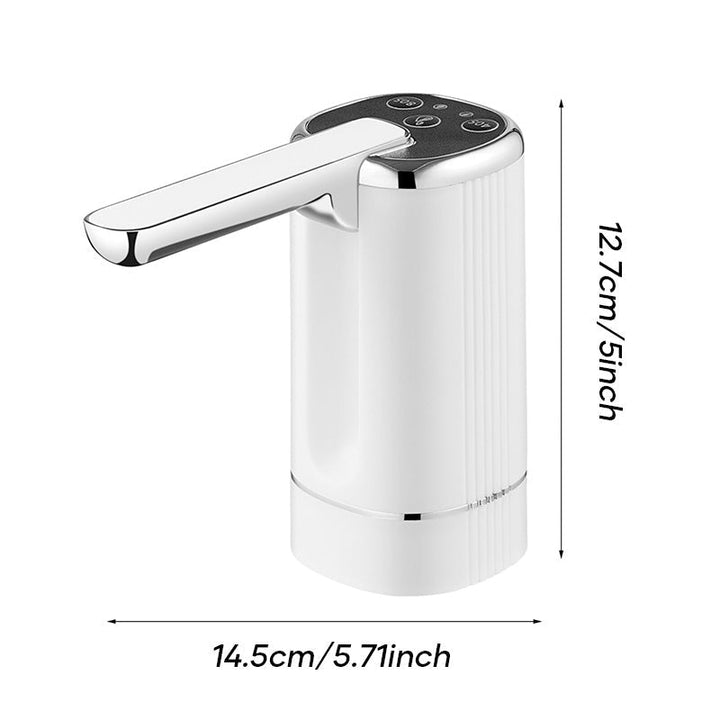 Vandtæt vanddispenser til køkken, elegant design, nem installation, sort, mørkegrøn eller hvid.