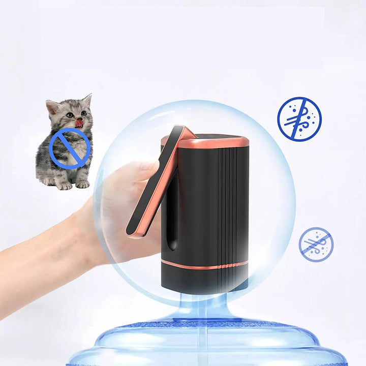 Vandtæt vanddispenser til køkken, elegant design, nem installation, sort, mørkegrøn eller hvid.