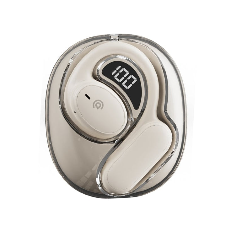 Vandtætte Luujoh Bluetooth-høretelefoner til voksne med ergonomisk design, moderne og stilfuldt udseende.