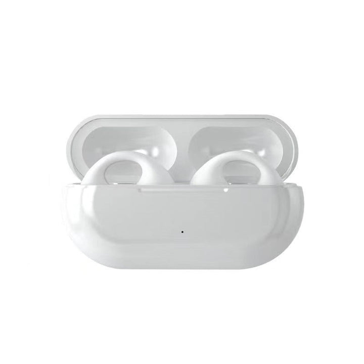 Vedenpitävät mustat luujohtotekniikka Bluetooth-kuulokkeet. Langattomat, tyylikkäät, mukautuvat, IP68-suojatut kuulokkeet.