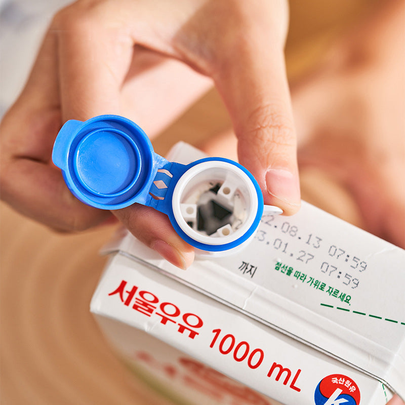 Alsidig drikkedispenser til beholdere, holdbart ABS+PP+PEDF-materiale. Minimalistisk design, til drikkekartoner.