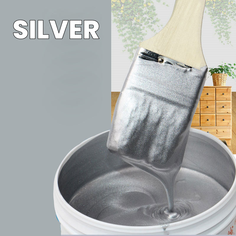 Vandbaseret bladguld maling giver en fantastisk guldglans, perfekt til dekoration af metaloverflader.