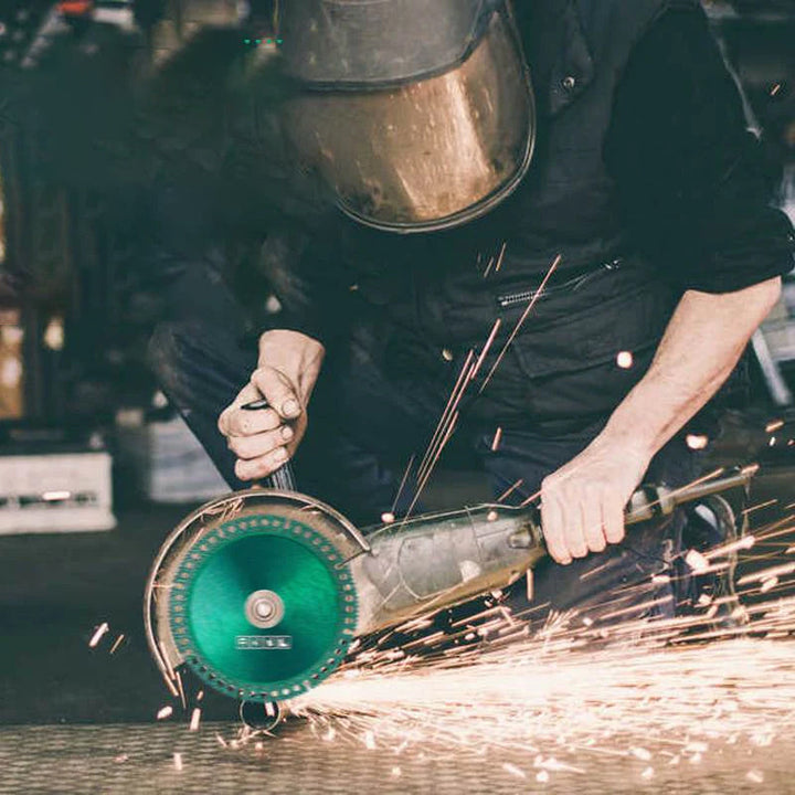 Grønt multifunktionelt savblad i diamant-manganstål, velegnet til skæring af keramiske fliser, PVC-rør.