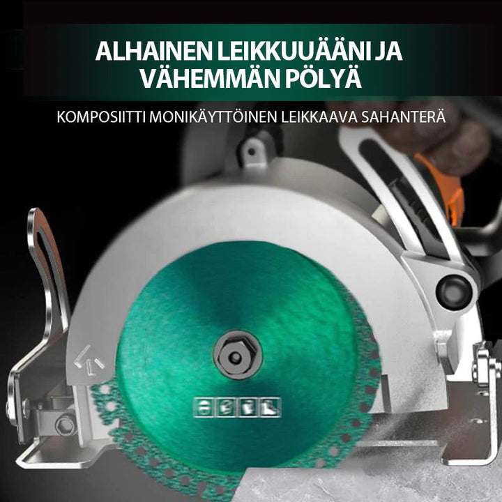 Grønt multifunktionelt savblad i diamant-manganstål, velegnet til skæring af keramiske fliser, PVC-rør.