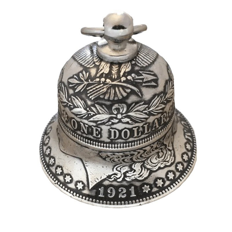 Vintage hopeadollari urdekor, håndlavet af metal legering, detaljeret design tilføjer elegance til dit hjem.