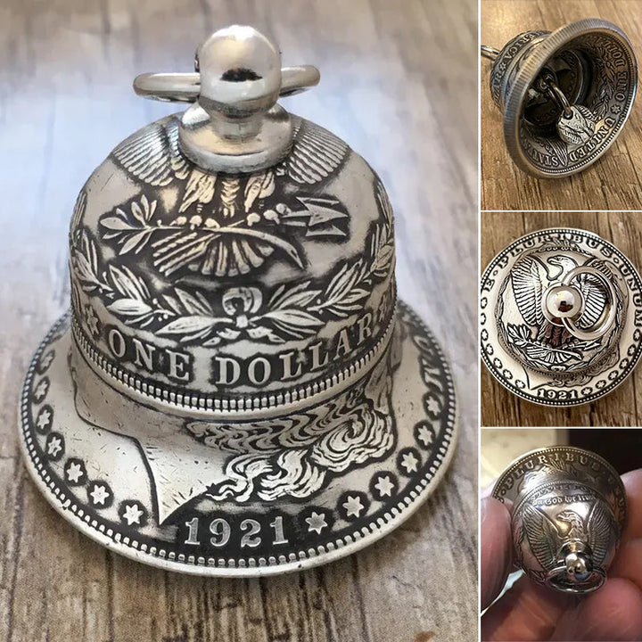 Vintage hopeadollari urdekor, håndlavet af metal legering, detaljeret design tilføjer elegance til dit hjem.