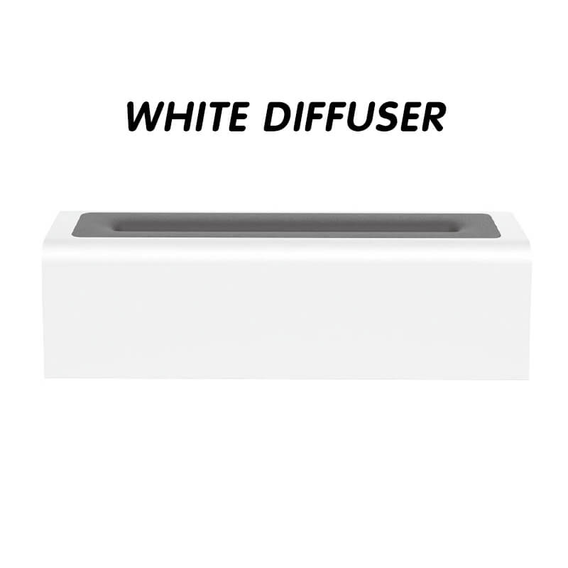Farverig LED aroma diffusor med 7-farvet flamme LED-lys, skaber en fredfyldt hjemmeatmosfære. Alsidig ultralyds enhed.