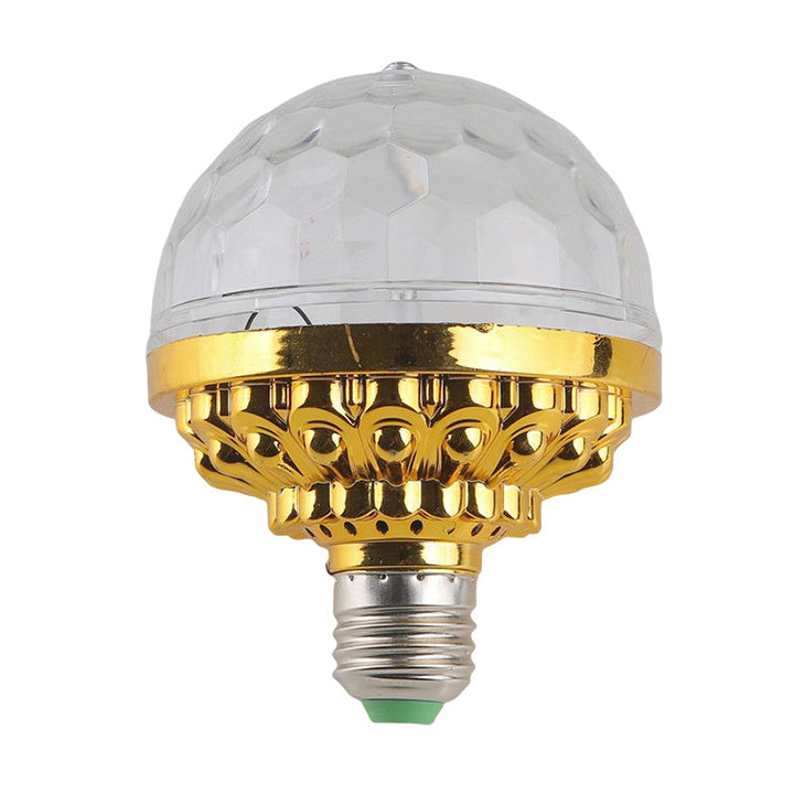 Farverig LED-rund lampe til haven med klare, farverige LED-lys og holdbart plastikhus.