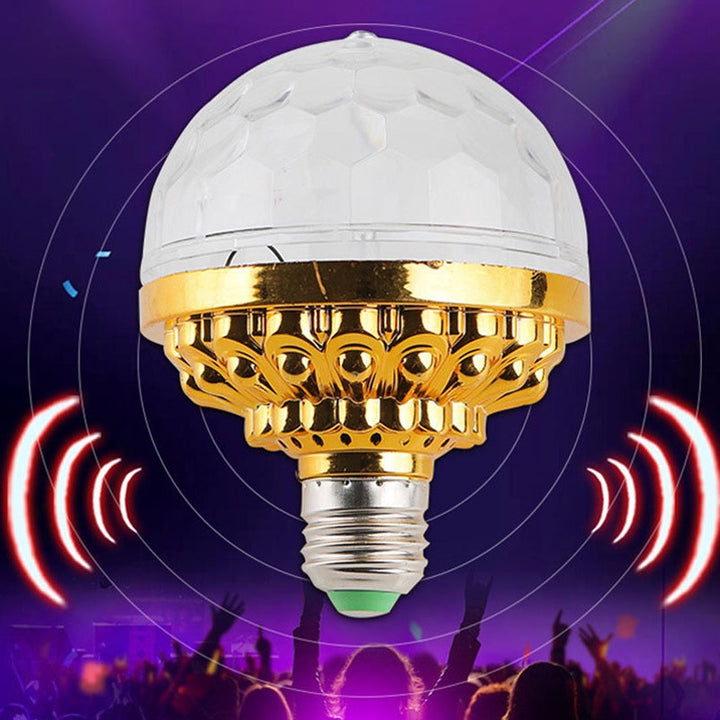 Farverig LED-rund lampe til haven med klare, farverige LED-lys og holdbart plastikhus.