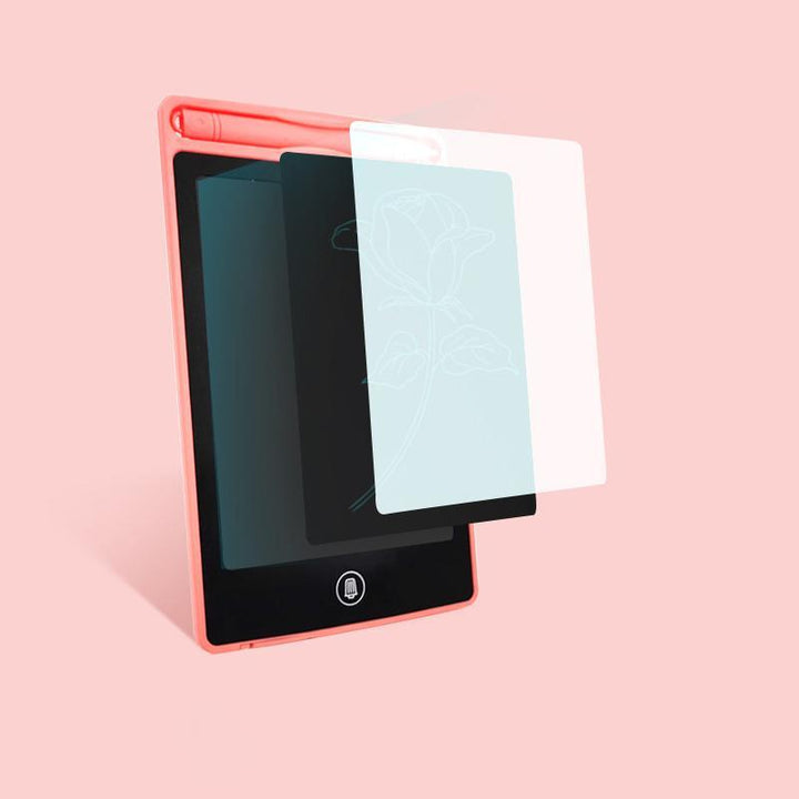 Farverig børns LCD skriveplade til tegning og læring, let og nem at bære, velegnet til børn over 3 år.