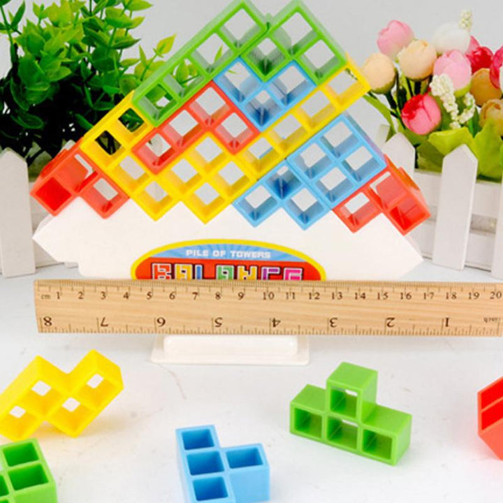 Farverigt magnetisk balancelegetøj til børn, udvikler kreativitet og færdigheder, interessante udfordringer af ABS-plast.