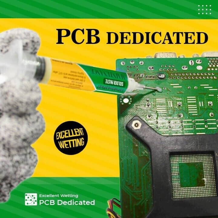 Sn63Pb37 35g juotospasta. Helppokäyttöinen PCB/BGA-juotossovelluksiin. Edistyksellinen kosteutus.