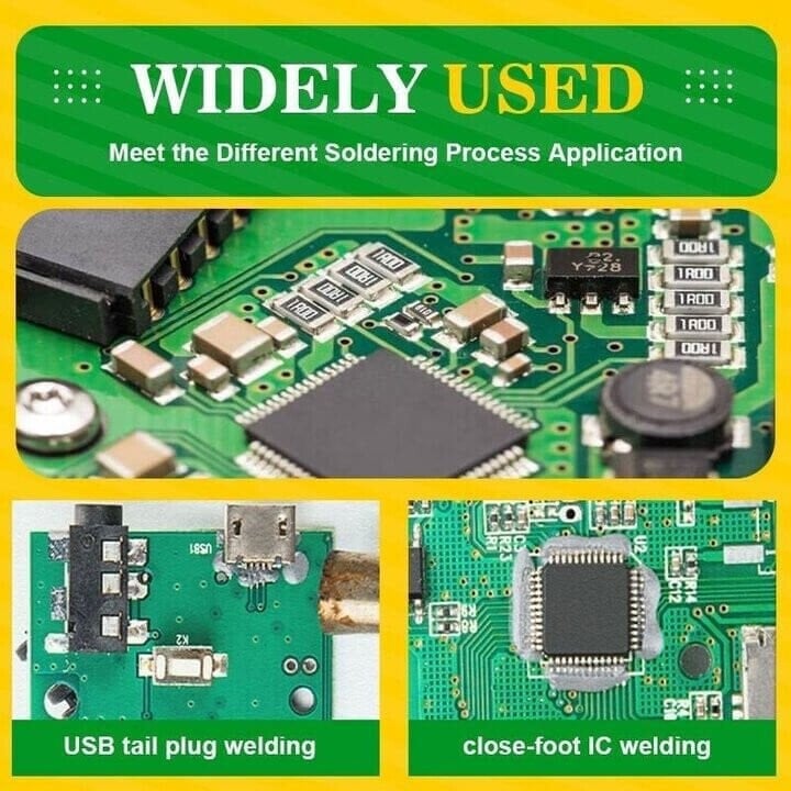 Sn63Pb37 35g juotospasta. Helppokäyttöinen PCB/BGA-juotossovelluksiin. Edistyksellinen kosteutus.