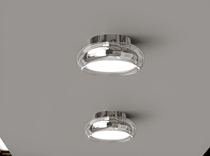 Lille Vintage Akryl LED Loftslampe
