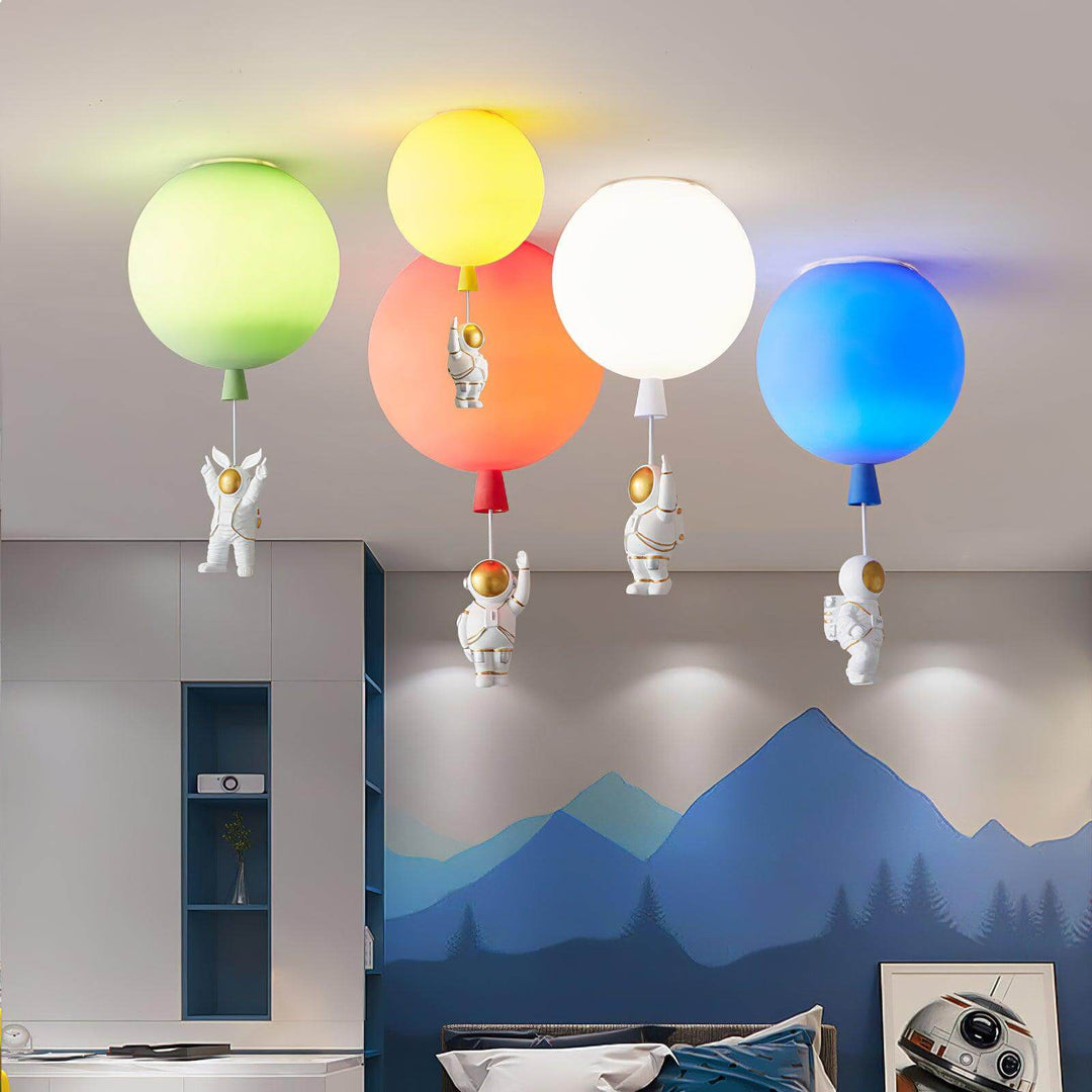 Moderne Måne/Astronaut LED Loftlampe