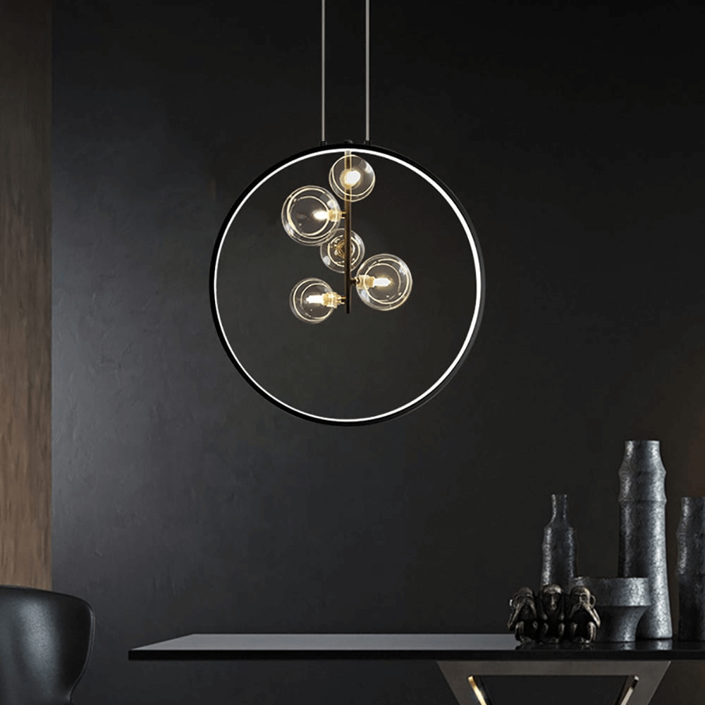 Moderne Glas-LED Hængelampe
