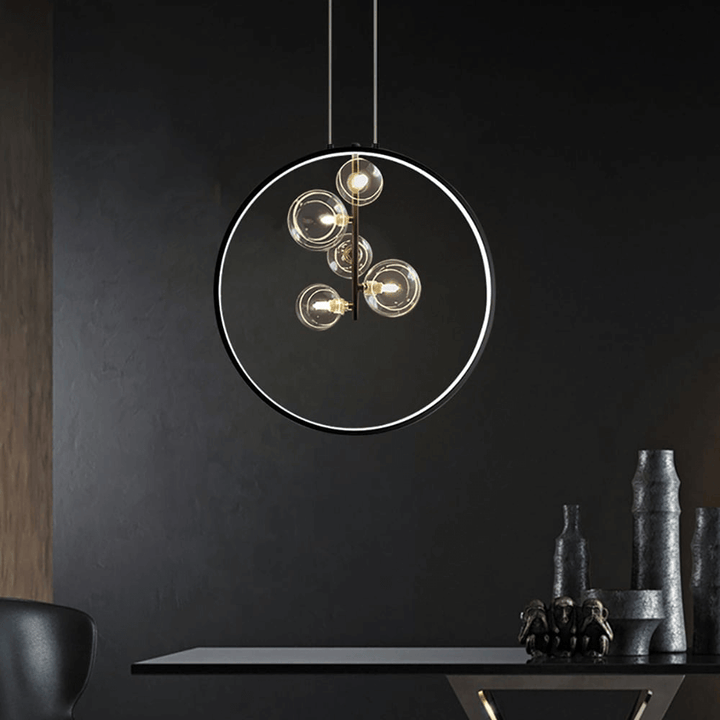 Moderne Glas-LED Hængelampe