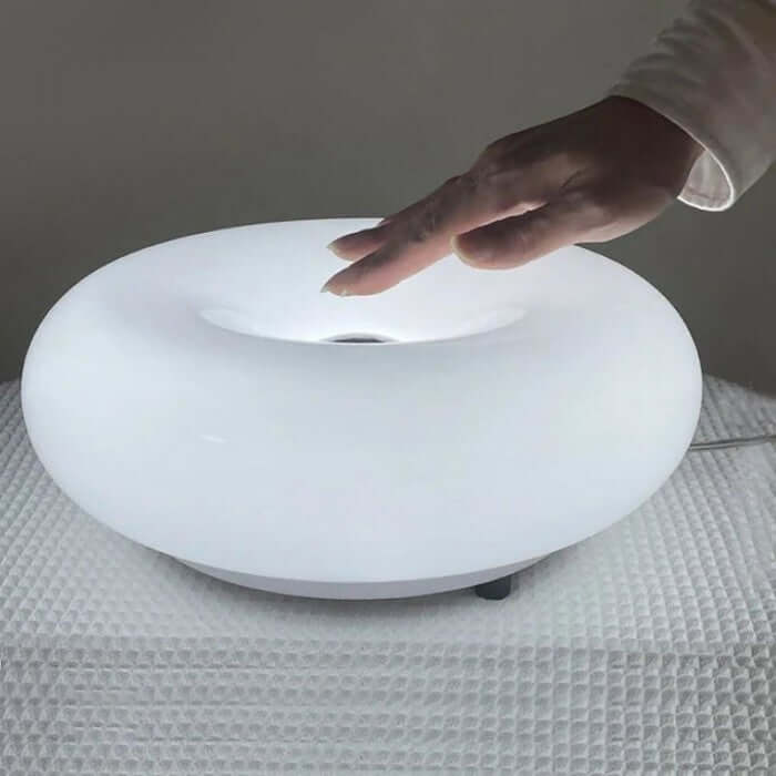 Bauhaus donut væg- og bordlampe