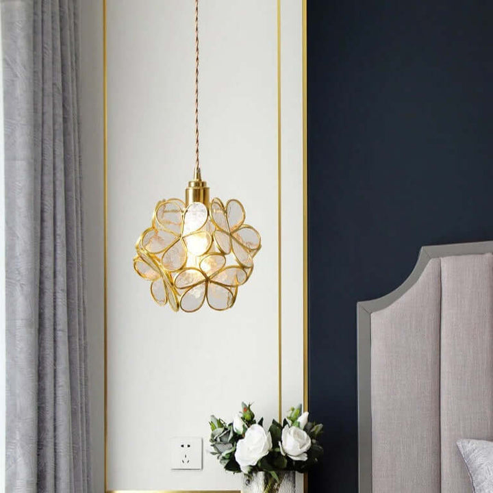 Moderne glas krone pendel – Nordisk stil