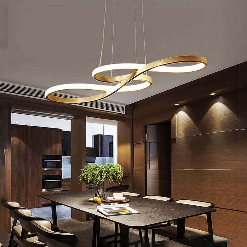 Moderne LED musiknode loftlampe