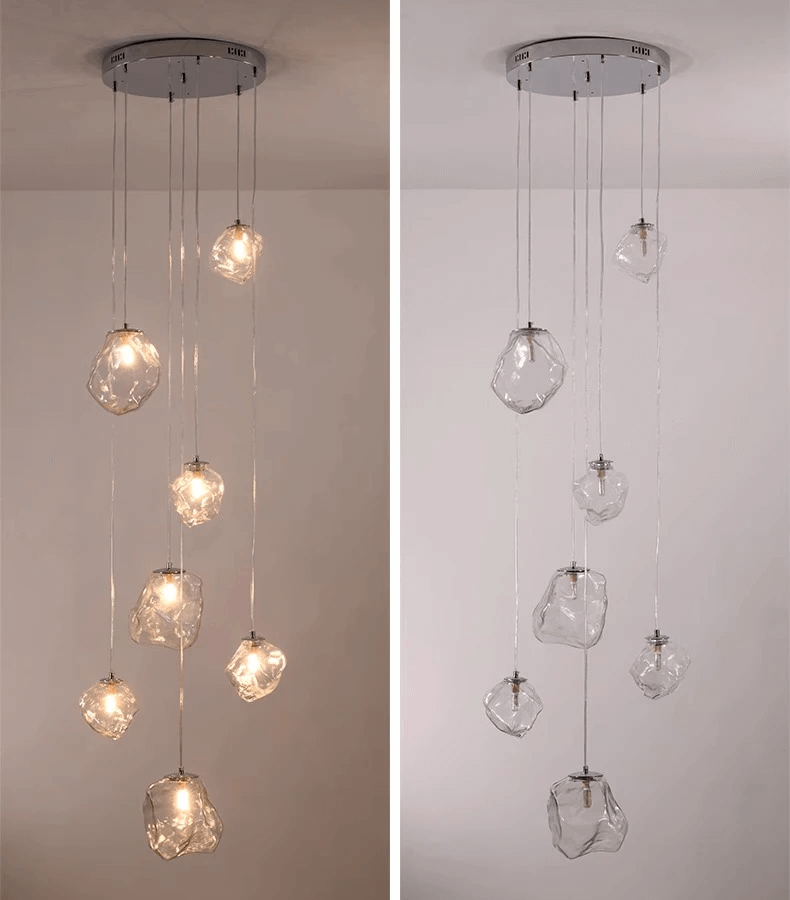 Moderne trappelys - LED-belysning