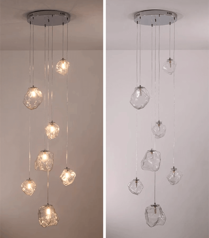 Moderne trappelys - LED-belysning