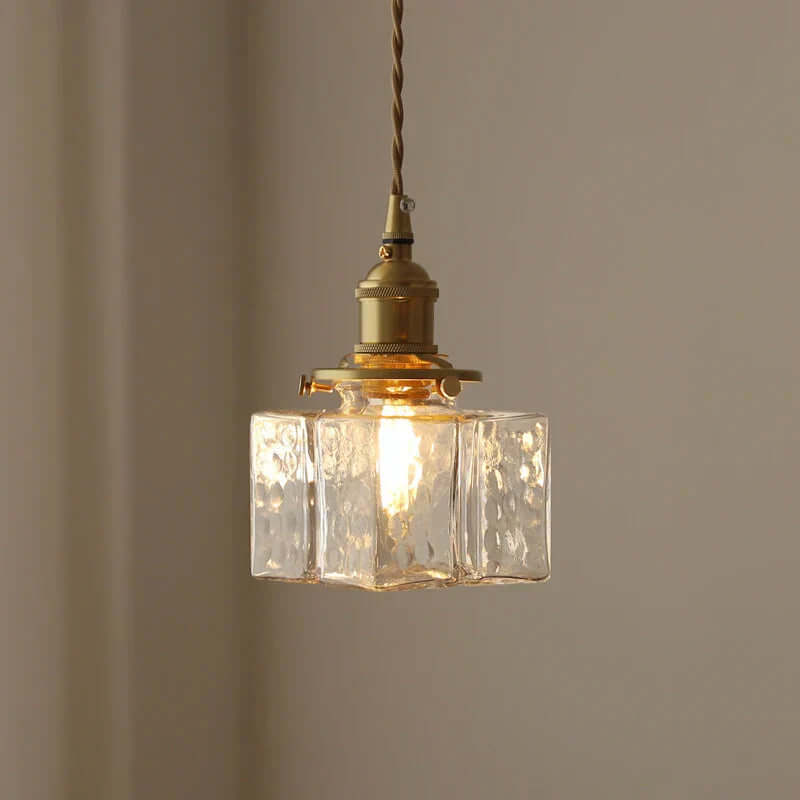 Moderne Pendellampe – Retro Glaslampe