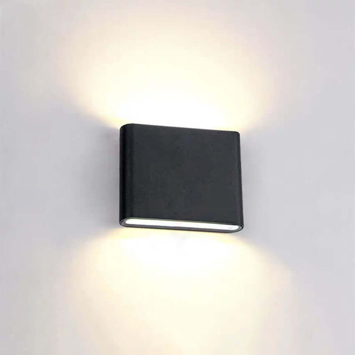 Moderni LED-ulkoseinävalaisin, vesitiivis, ylös-alas-valaistus