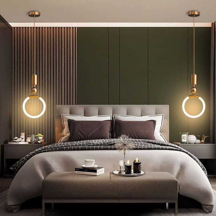 Moderne LED-pendellampe i skandinavisk stil