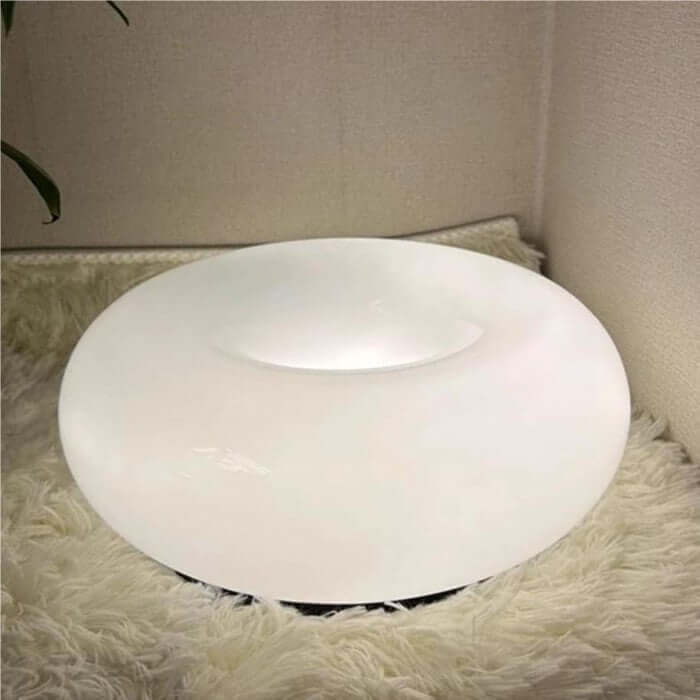 Bauhaus donut væg- og bordlampe