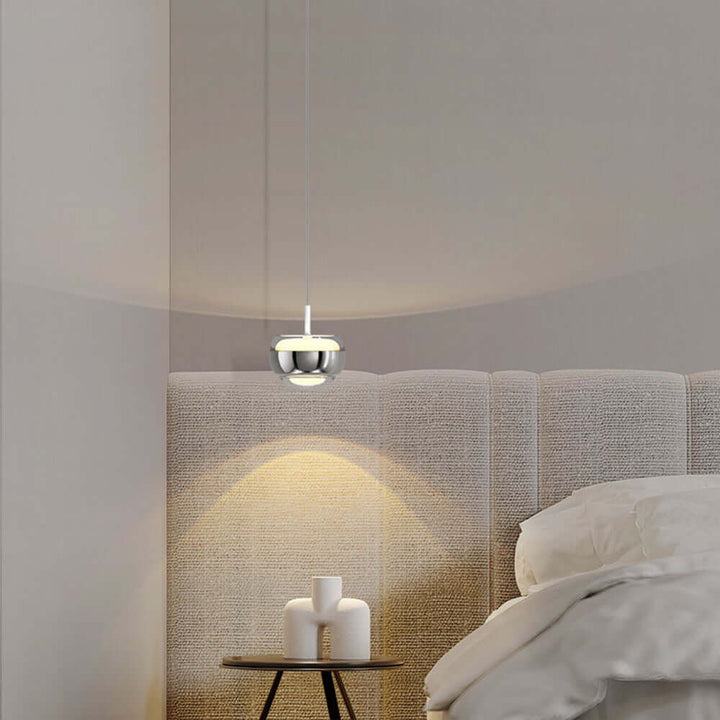 Halvcirkel LED loftlampe, moderne design