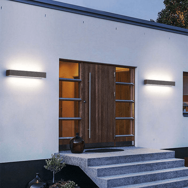Moderne LED Udendørs Væglampe til Gård, Terrasse, Balkon