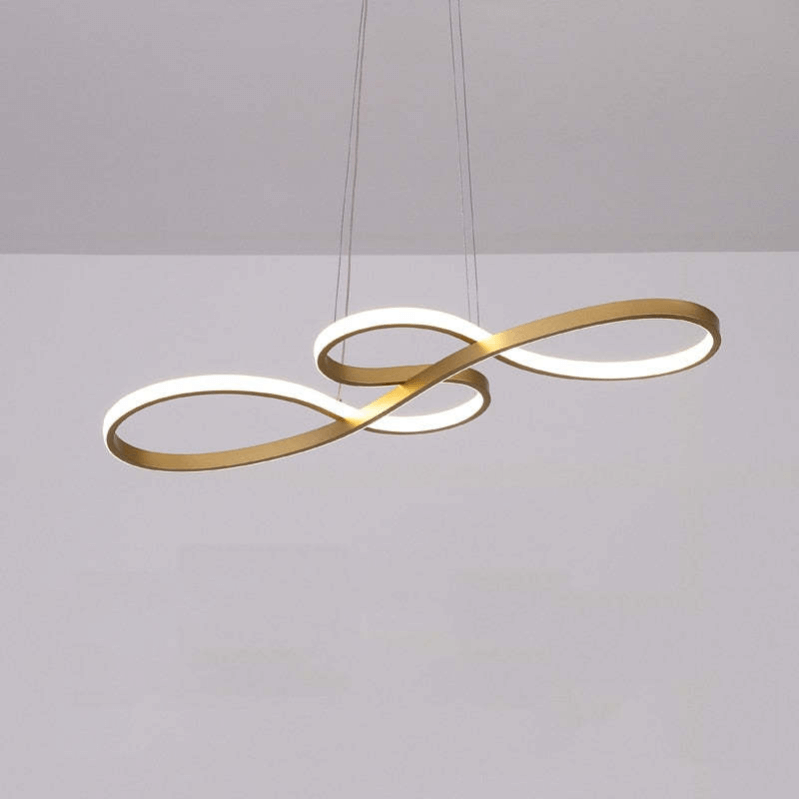 Moderne LED musiknode loftlampe