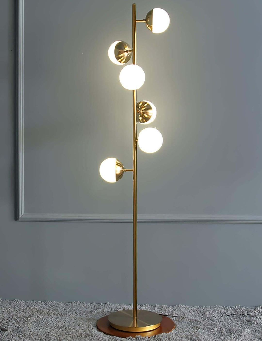Doppler LED-trælampe