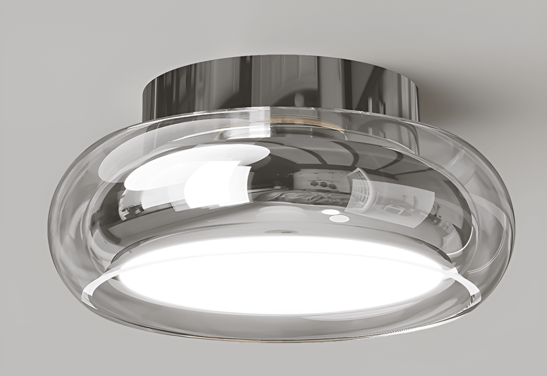 Lille Vintage Akryl LED Loftslampe