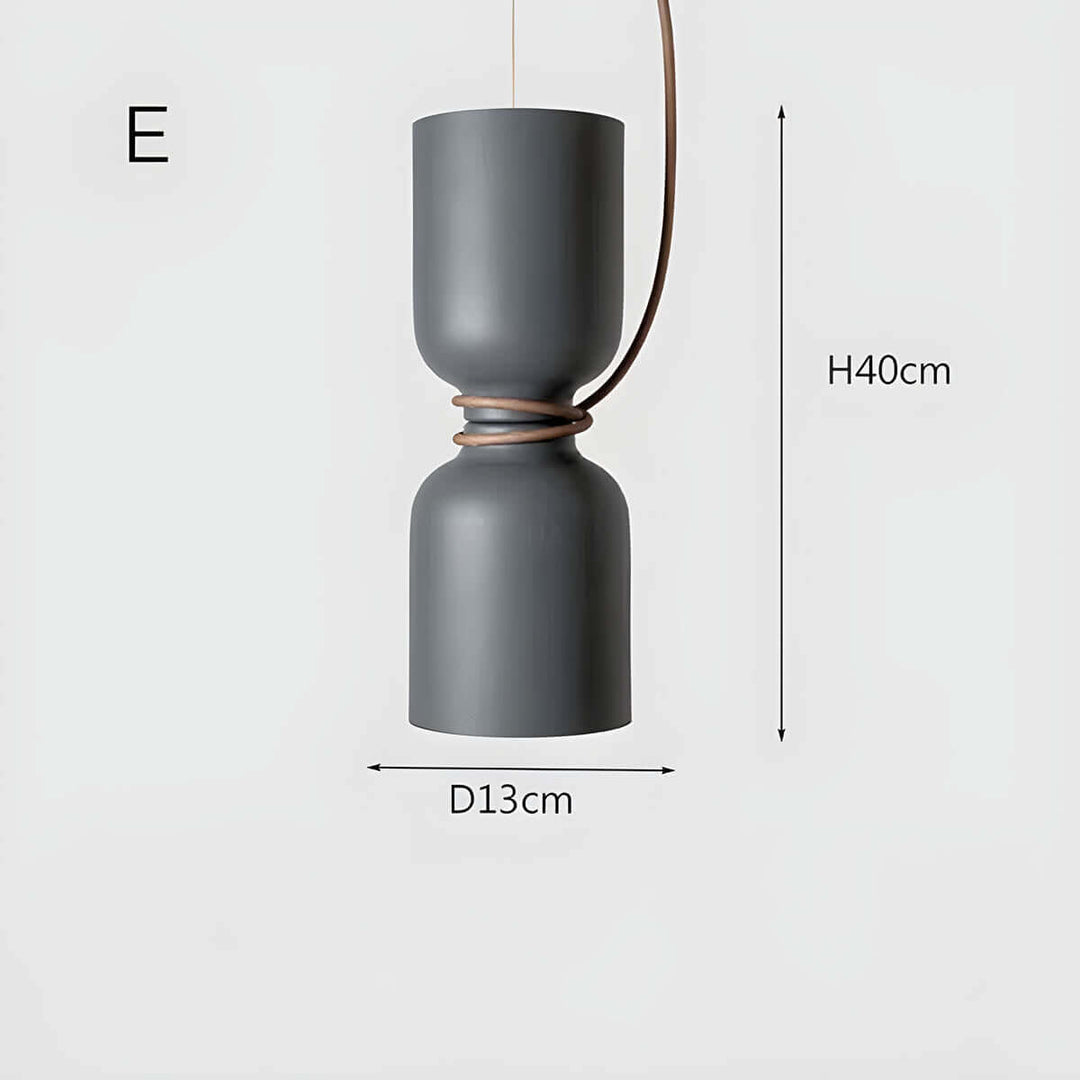 Moderne Geometrisk Pendellampe - Indretningslampe
