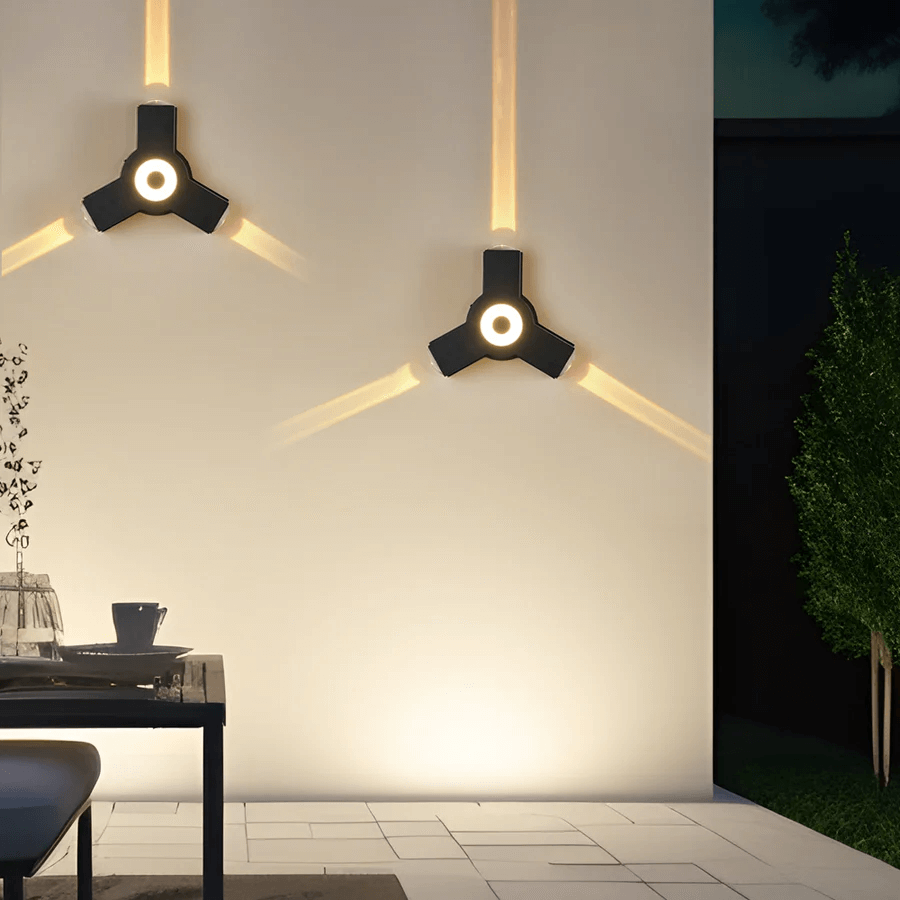 Moderne LED Væg Lampe til Udendørs Brug