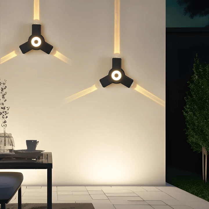 Moderne LED Væg Lampe til Udendørs Brug
