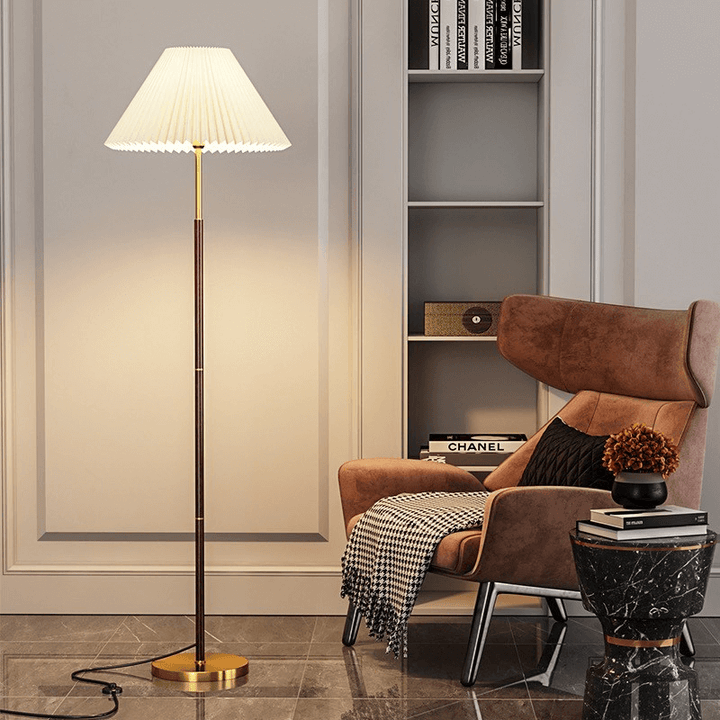 Moderne Rispapirlampe - Gulvlampe