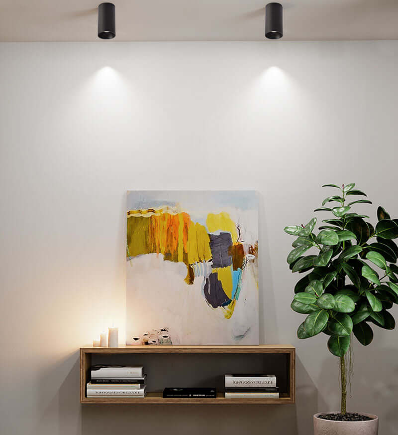 Runde LED Loftslamper - Detalje