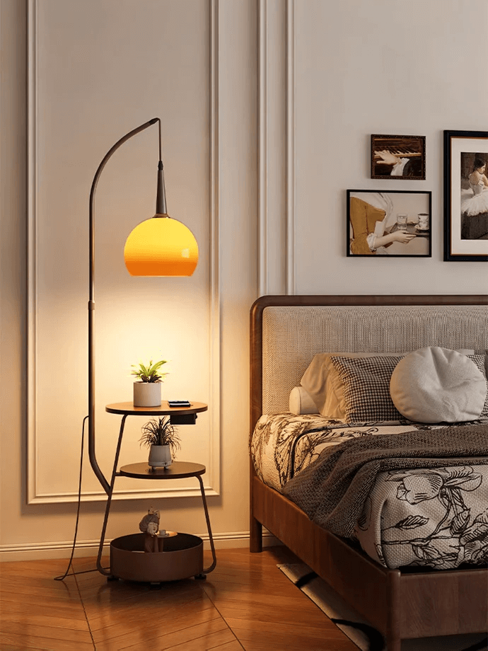 Moderne Bauhaus-inspireret sengelampe - Elegant og praktisk