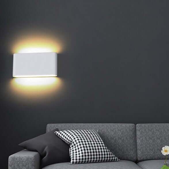 Moderni LED-ulkoseinävalaisin, vesitiivis, ylös-alas-valaistus