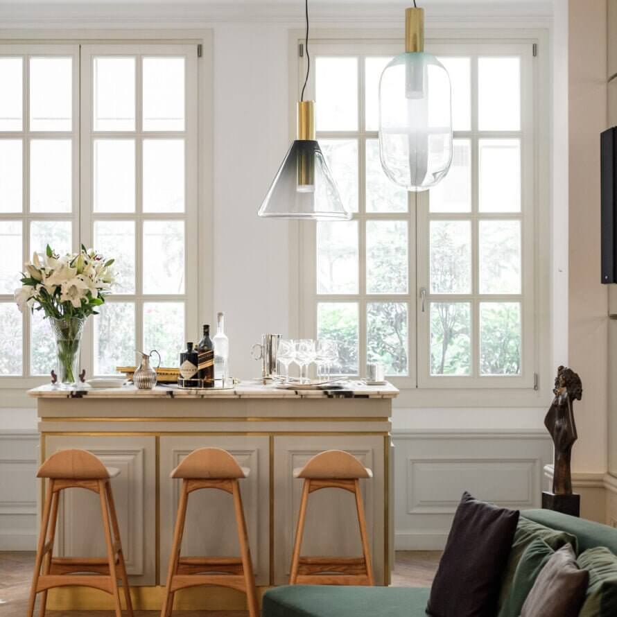Moderne pendellampe